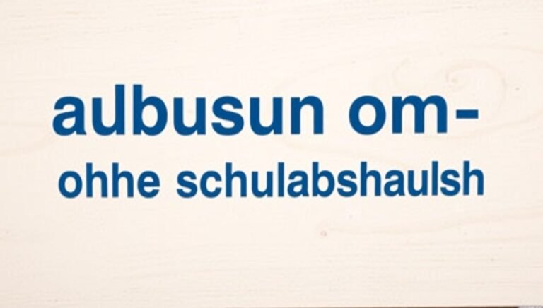 ausbildung ohne schulabschluss