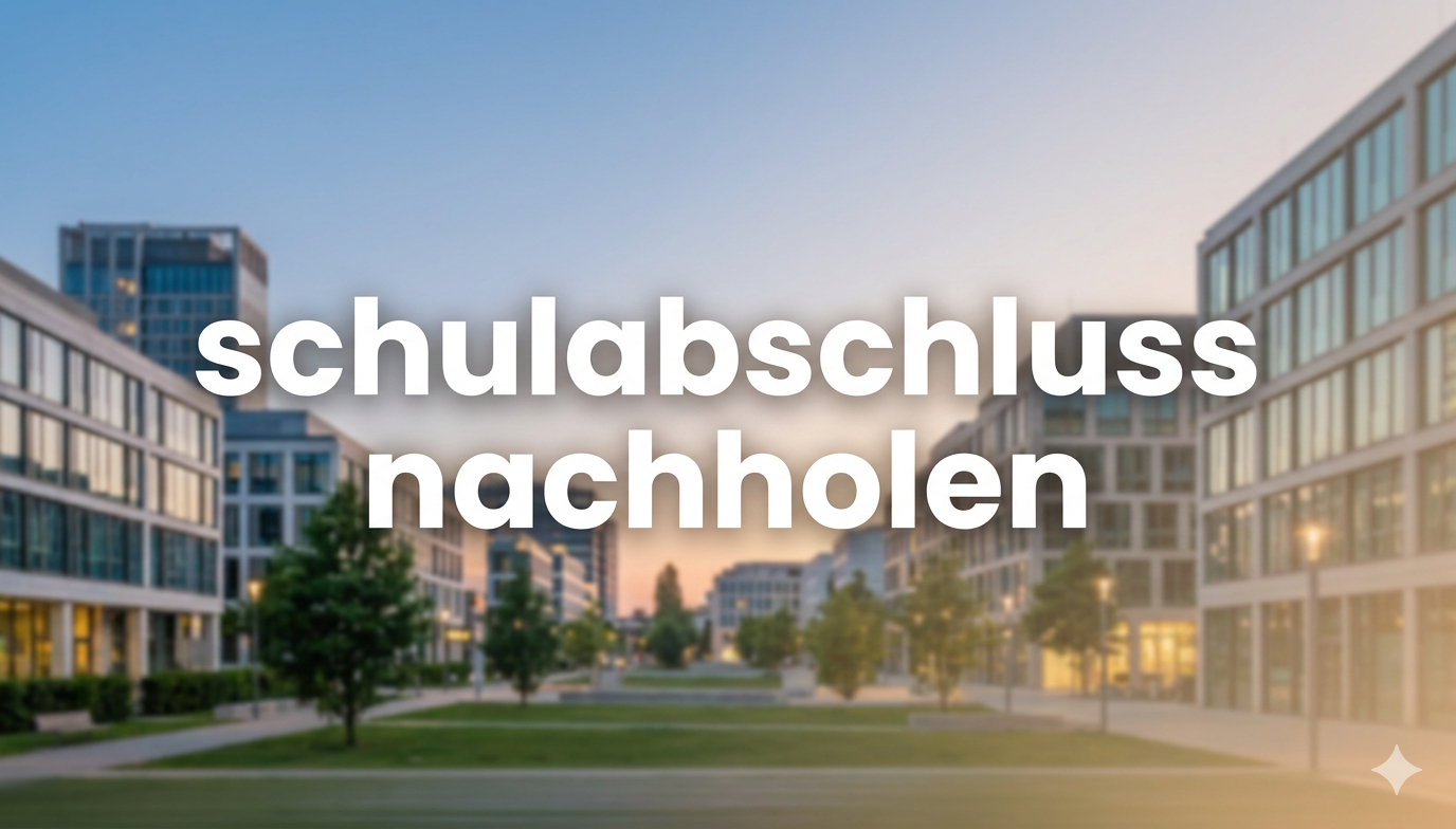 schulabschluss nachholen