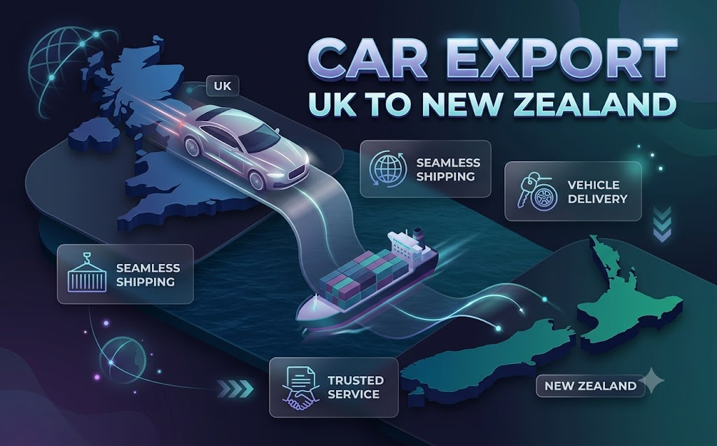 Car Export UK To New Zealand